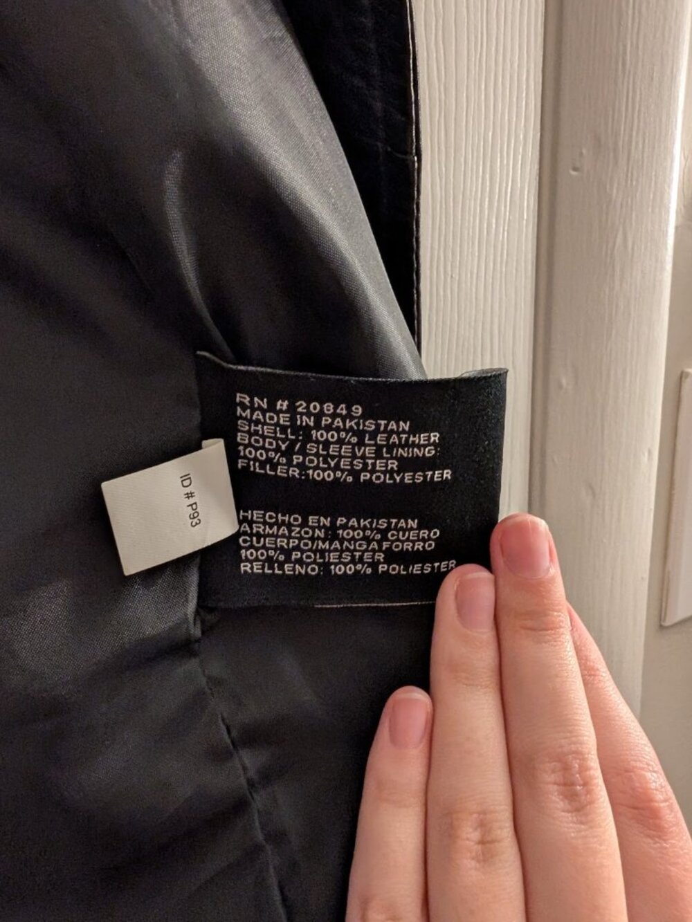 Medium Leather Jacket - Picture 5 of 5